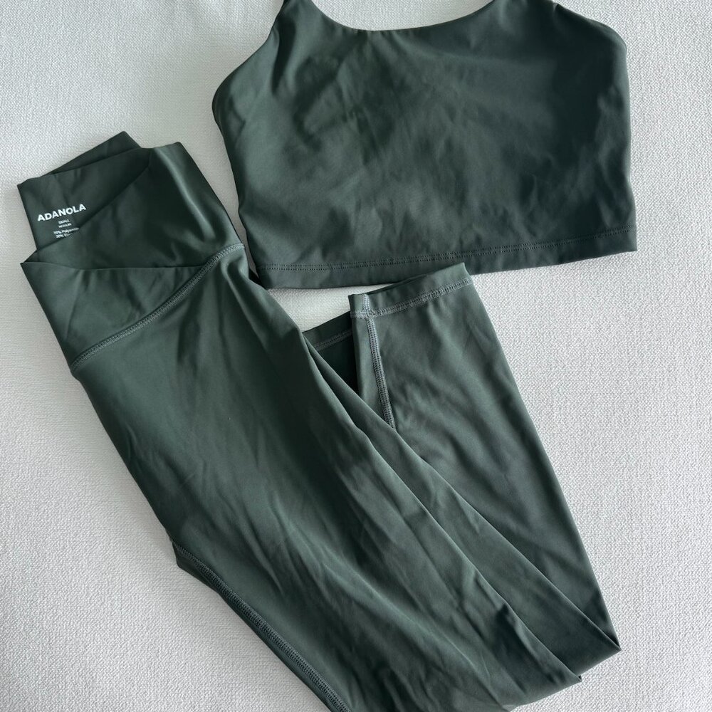 Ultimate Wrap Over Leggings & Tank Bra